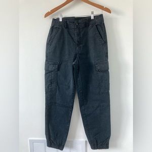 Black American Eagle Cargo Pants